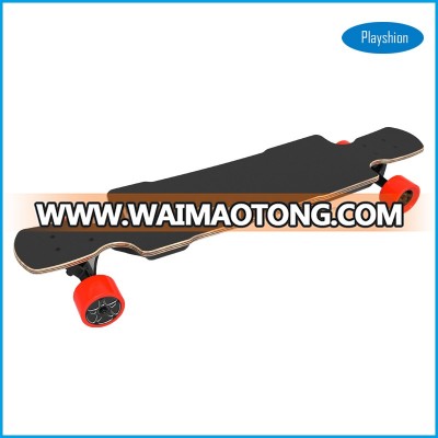 Playshion brand 4 wheels dual motor electric skateboard wholesale